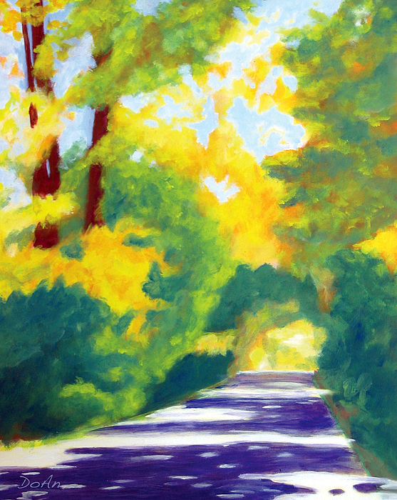 Sun Dappled Road by Antony Galbraith Sun Dappled Road by Antony Galbraith